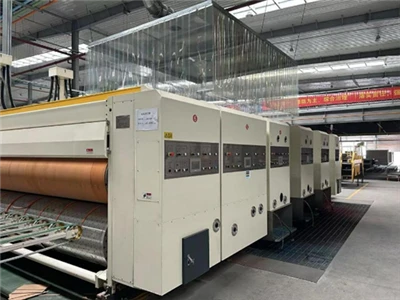 דינגלונג משומש 98" X 144" ג'מבו 3 צבעים חותך רוטרי עם קטע חריצים למכירה